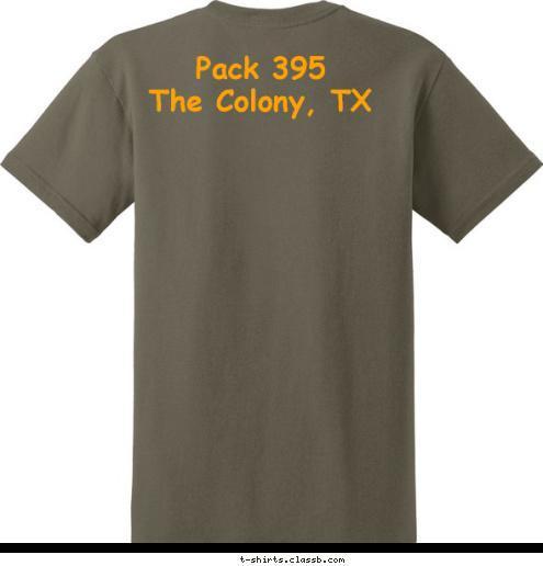 Scouting Rocks! Pack 395
The Colony, TX Scouting Rocks! Come Join the Pile T-shirt Design 