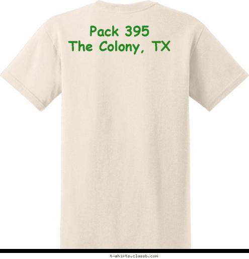 Pack 395
The Colony, TX Scouting Rocks! Come Join the Pile T-shirt Design 