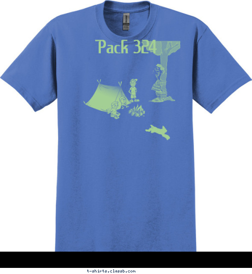 Pack 324 T-shirt Design 