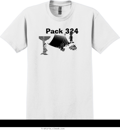 Pack 324 T-shirt Design 