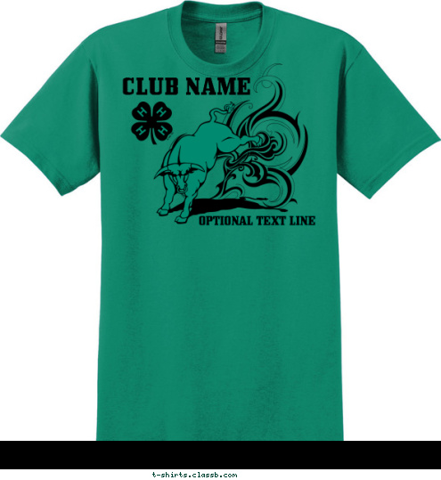 CITY, STATE CLUB NAME T-shirt Design SP3468