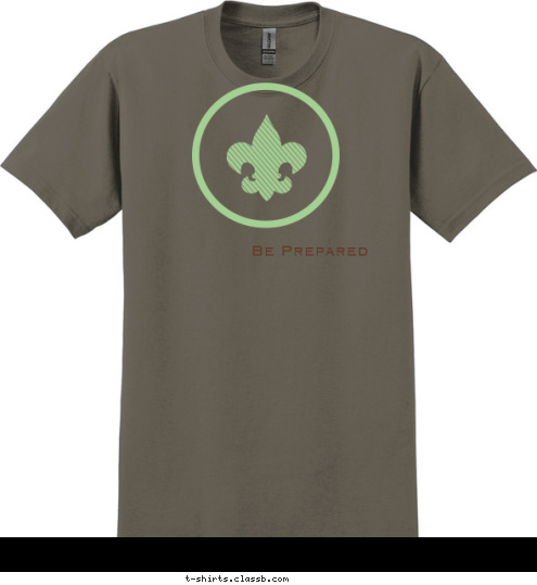 164 NEW BIRTH SPARTANBURG 945 troop  Be Prepared T-shirt Design TROOP 945