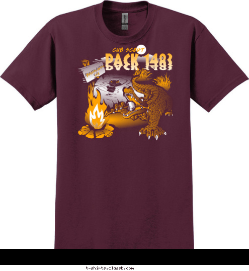 Broadlands, 
VA CUB SCOUT PACK 1483 T-shirt Design 