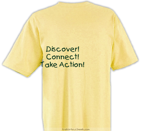 Discover!
Connect!
Take Action! Sembach, Germany USA Girl Scouts Overseas T-shirt Design 