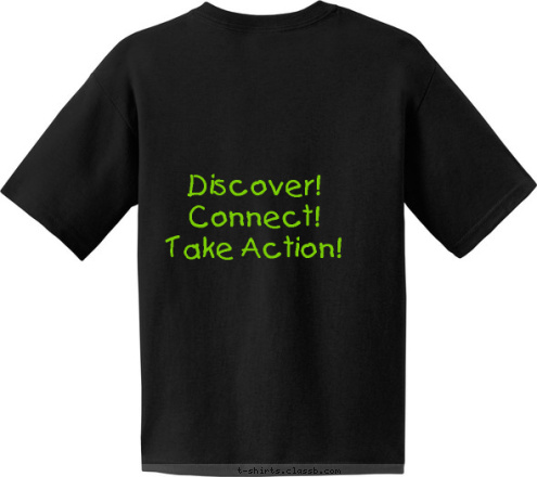 Discover!
Connect!
Take Action! Sembach, Germany USA Girl Scouts Overseas T-shirt Design 