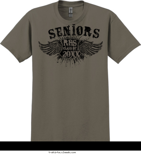 SENIORS RHS CLASS OF 2012 T-shirt Design SP2384