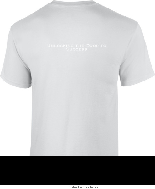 Unlocking the Door to Success T-shirt Design 