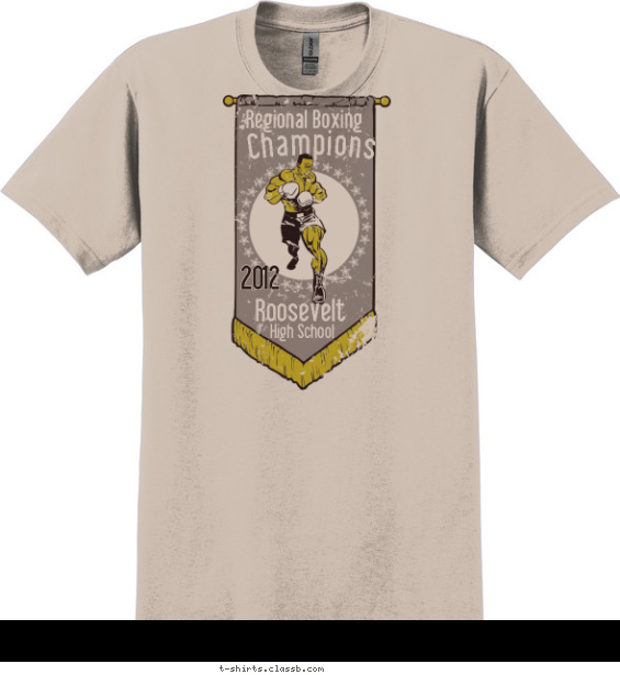 Boxing Highlight Shirt T-shirt Design