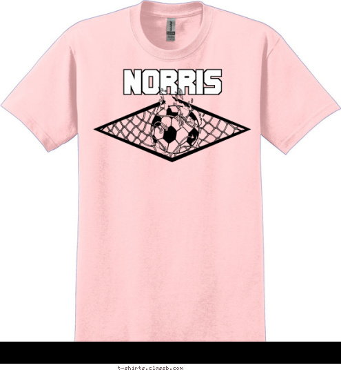 09 08 SOCCER NORRIS
 T-shirt Design 