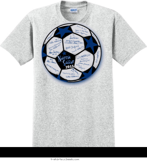 2011 Soccer Norris
 T-shirt Design 