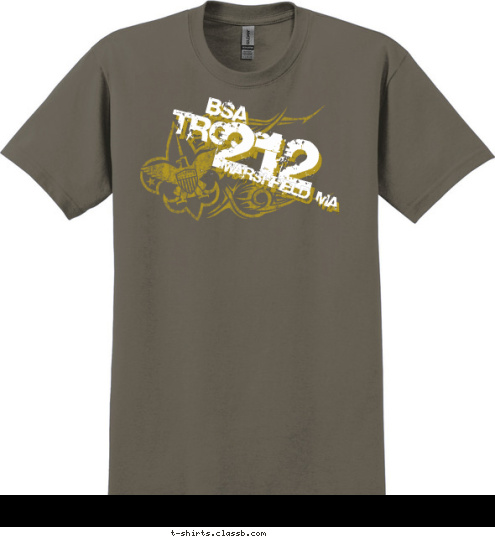 Follow Me
To The Fun Marshfield MA 212 TROOP BSA T-shirt Design 