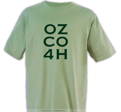  OZ
CO
4H T-shirt Design Plain Jane 4-H Shirt