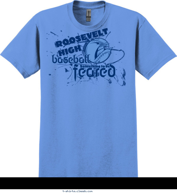 Fearless Baseball Team Shirt T-shirt Design