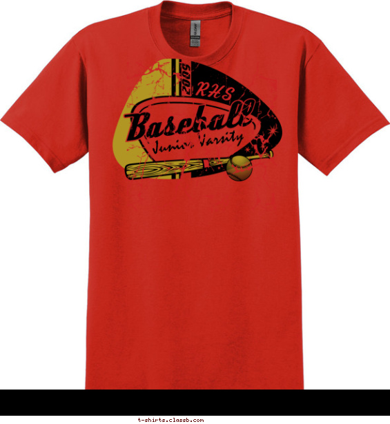 JV baseball Shirt T-shirt Design