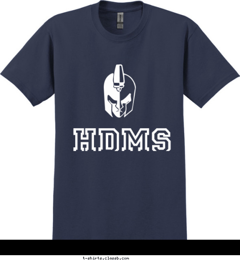 S M D HDMS M D S HDMS TEAM 2 HOWARD DOOLIN MIDDLE SCHOOL T-shirt Design 