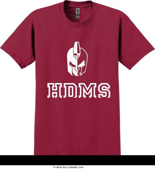 HDMS TEAM 2 HOWARD DOOLIN MIDDLE SCHOOL T-shirt Design 