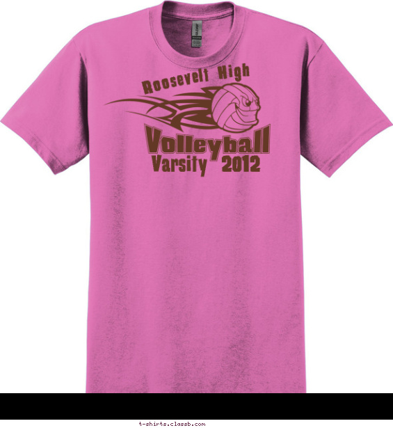 Tribal Volleyball Shirt T-shirt Design