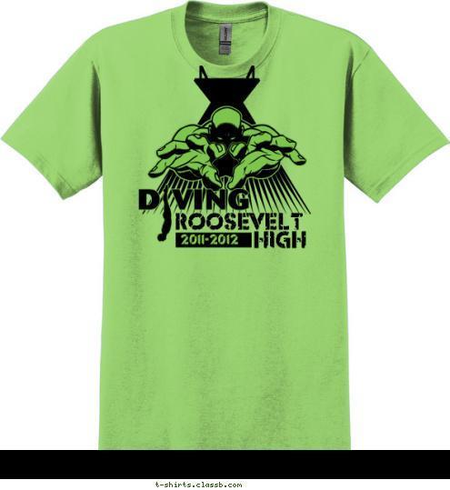 2011-2012 HIGH ROOSEVELT T-shirt Design SP2409