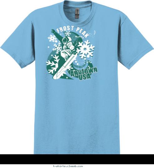 Anytown
USA FROST PEAK T-shirt Design SP2412