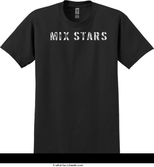 MIX STARS T-shirt Design 