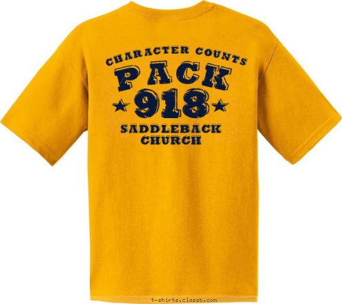 New Text Purpose Driven Cubs Phil 4:13 Saddleback Church CHARACTER COUNTS PACK 918 918
 T-shirt Design 