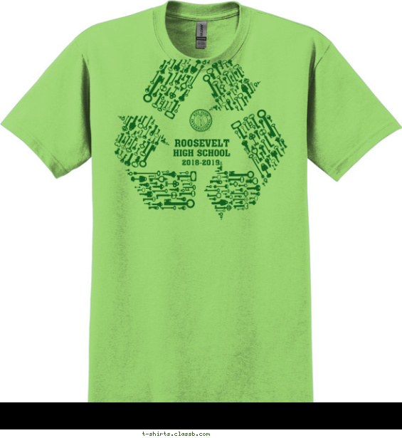 Recycle Key Club T-shirt Design
