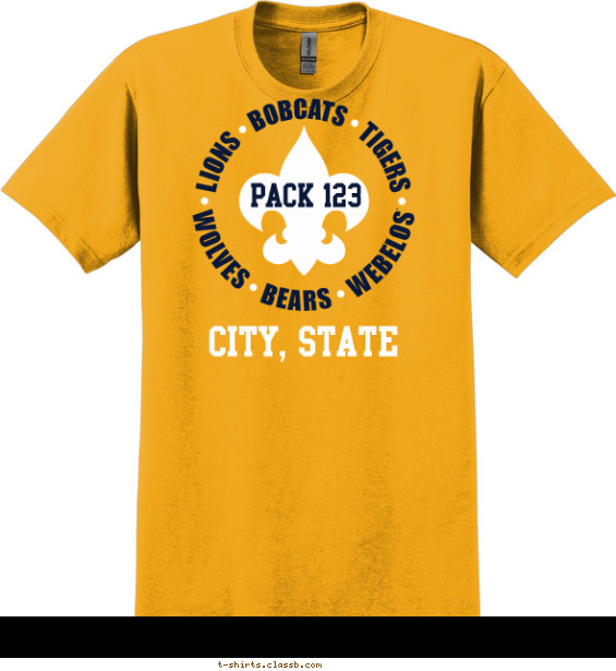 Pack Rank Circle FDL T-shirt Design