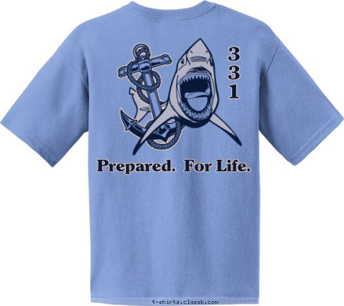 Prepared. For Life. 3
3
1 Prepared.  For Life. 331  Nautical Troop  Fort 
Lauderdale T-shirt Design 