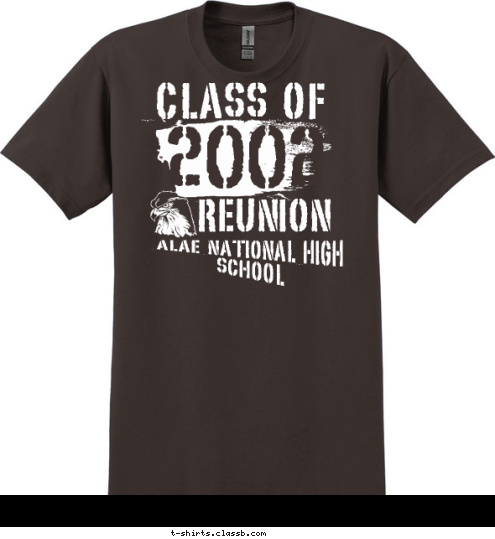 2002
ANHS I 

AM 

BATCH 
 2002 ALAE NATIONAL HIGH SCHOOL REUNION CLASS OF T-shirt Design 