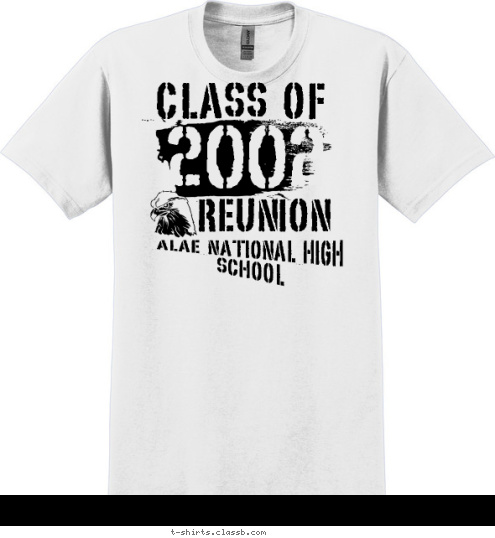 2002
ANHS I 

AM 

BATCH 
 2002 ALAE NATIONAL HIGH SCHOOL REUNION CLASS OF T-shirt Design 