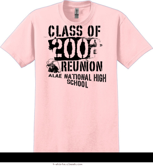 2002
ANHS I 

AM 

BATCH 
 2002 ALAE NATIONAL HIGH SCHOOL REUNION CLASS OF T-shirt Design 