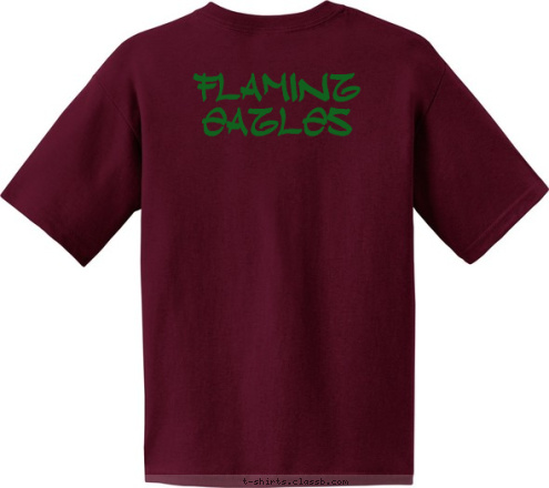 Flaming Eagles Clinton
Ward
 Troop 515 T-shirt Design 