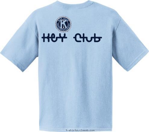 2011-2012 Key Club Chapin High School T-shirt Design 