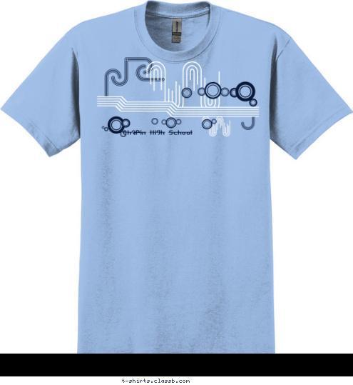 2011-2012 Key Club Chapin High School T-shirt Design 