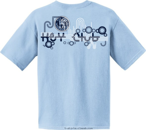 Chapin High School Key Club T-shirt Design 