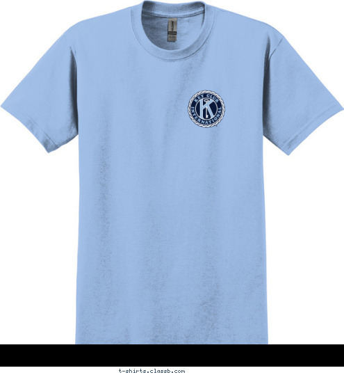 Key Club Chapin High School T-shirt Design 