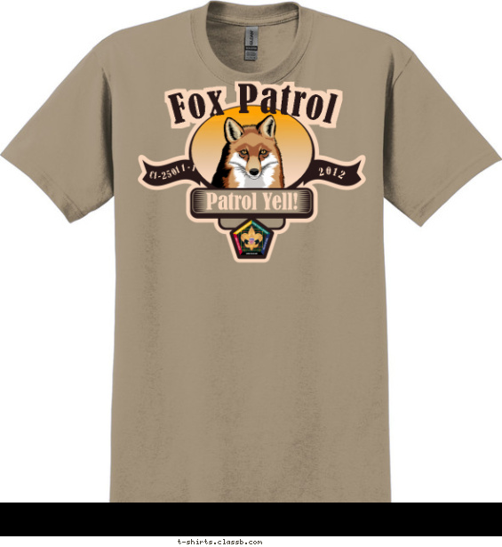 Fox Patrol T-shirt Design