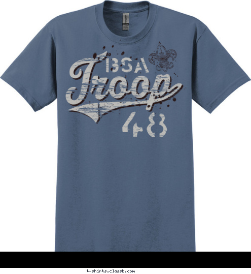 48 BSA T-shirt Design 