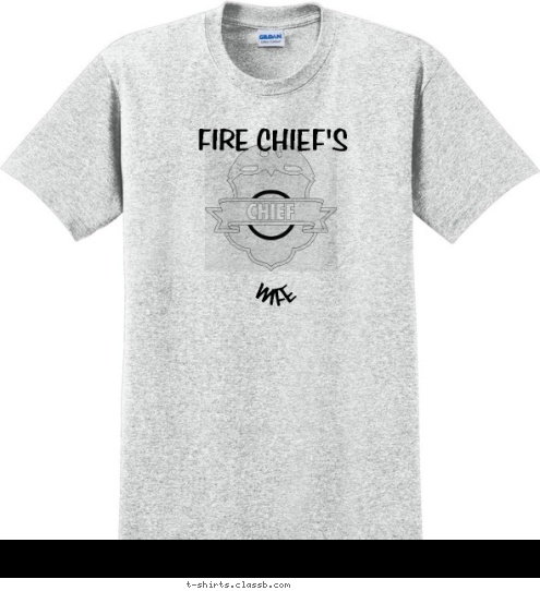 WIFE FIRE CHIEF'S T-shirt Design 