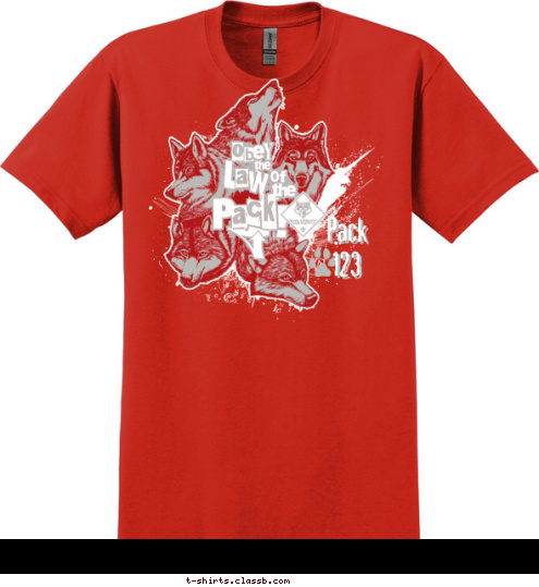 Pack
123 T-shirt Design 