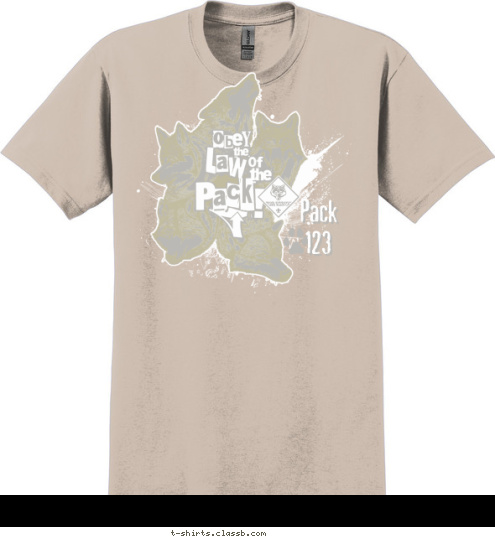 Pack
123 T-shirt Design 