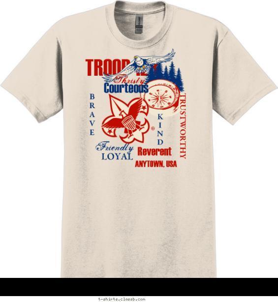 A Scout Is... T-shirt Design