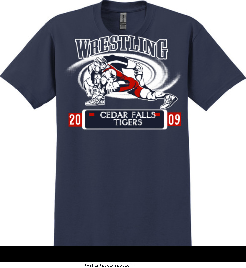            TIGERS 09 20 CEDAR FALLS
TIGERS T-shirt Design 