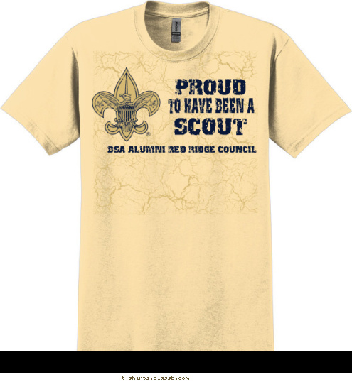 BSA ALUMNI RED RIDGE COUNCIL BOY SCOUT TO HAVE BEEN A PROUD T-shirt Design SP3852