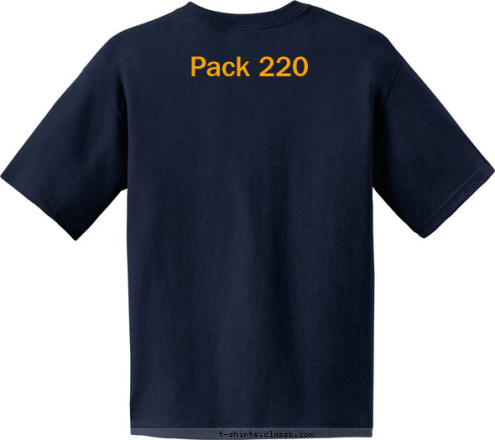 

Pack 220
 PACK 220 Ocean Springs, MS T-shirt Design 