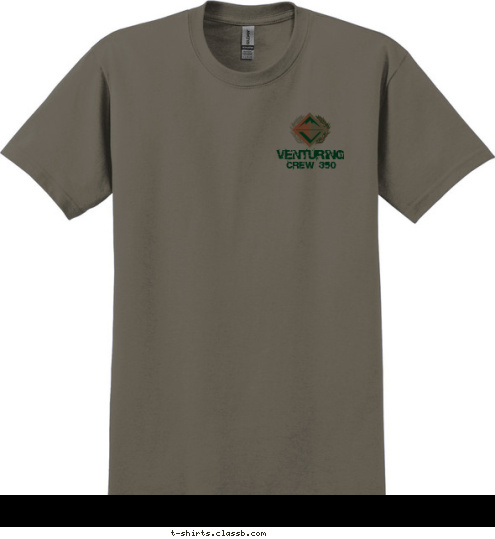 Venturing THE JOURNEY IS THE DESTINATION MAKE A PLAN Crew 350 STICK TO THE COURSE T-shirt Design Compass and footprints