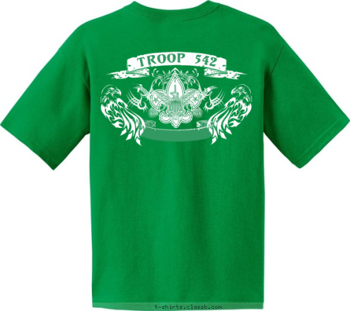 BUFORD, GA TROOP 542 TROOP 542
 Buford, GA T-shirt Design 