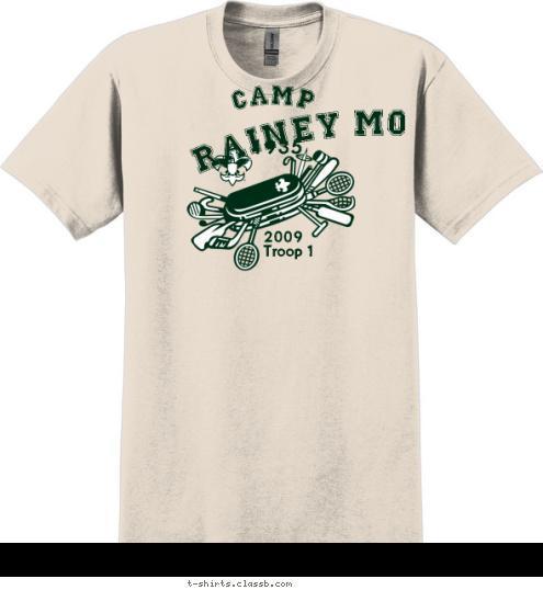 Troop 1 2009 1935
 CAMP Rainey Mountain T-shirt Design 