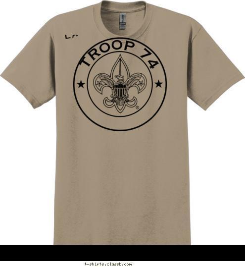 STATEN ISLAND, NY TROOP 74 T-shirt Design 