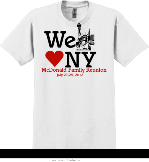 July 27-29, 2012

 McDonald Family Reunion

 T-shirt Design 